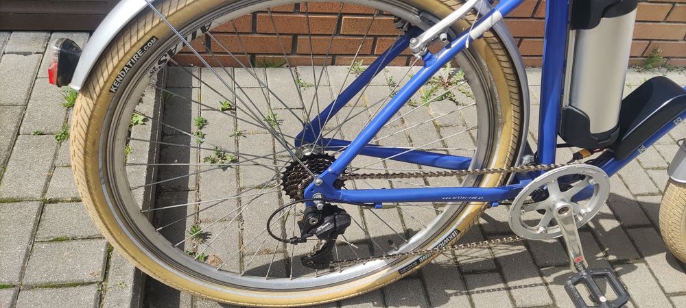 Rower Ortler z silnikiem