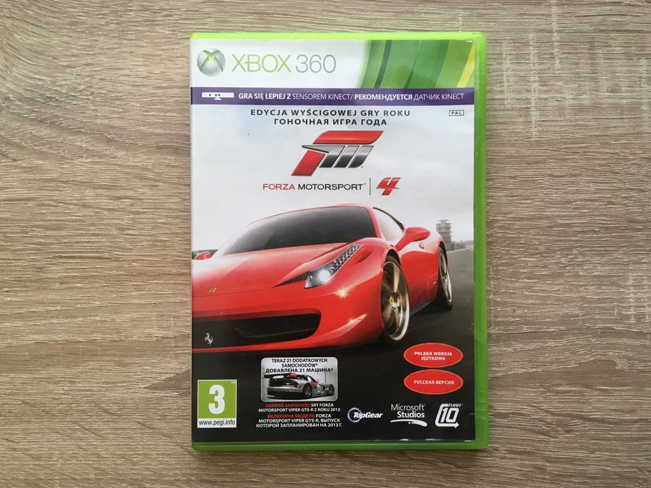 Forza Motorsport 4 - Xbox 360 - PL - stan Używany, sprawny 100%
