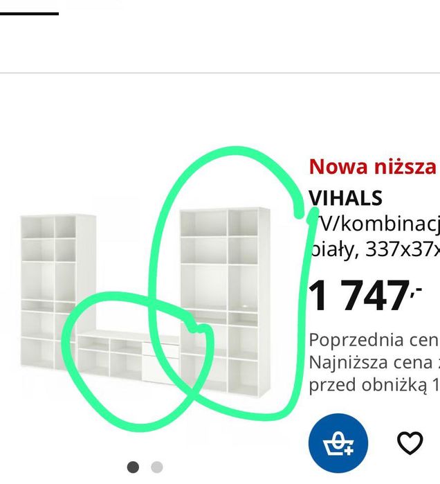 Regał / szafka RTV IKEA