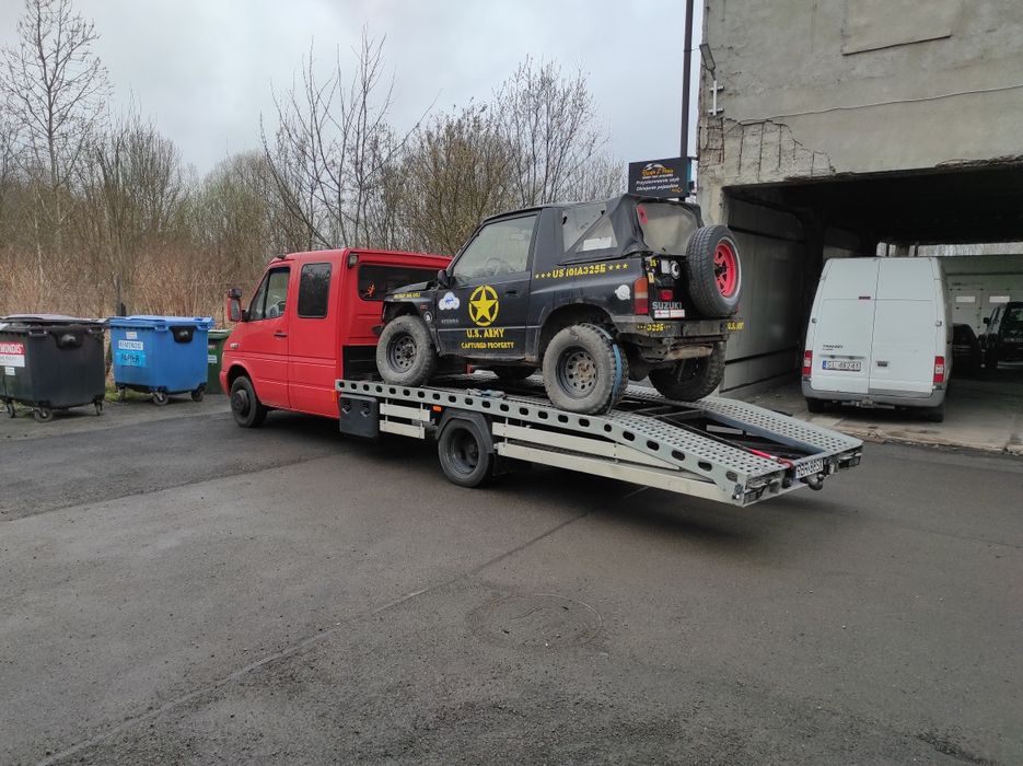 Pomoc drogowa laweta autolaweta holowanie transport 24h Brzozów