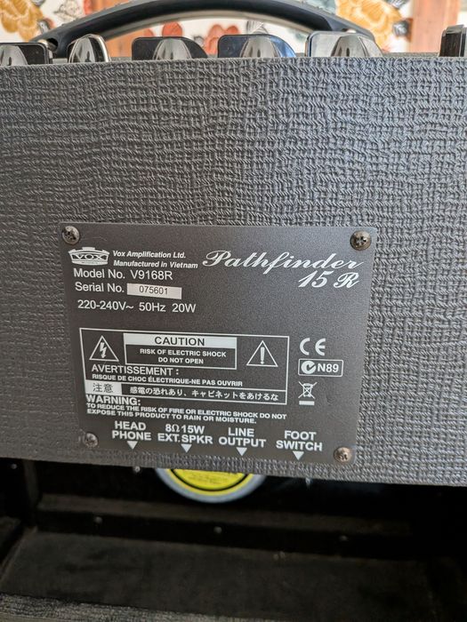 Vox Pathfinder 15r