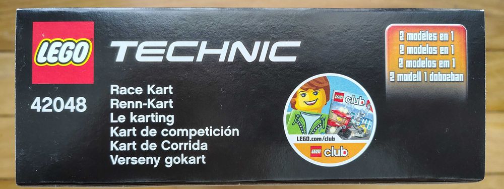 LEGO Technic Race Kart (42048) – Novo, Selado e Fora de Catálogo!
