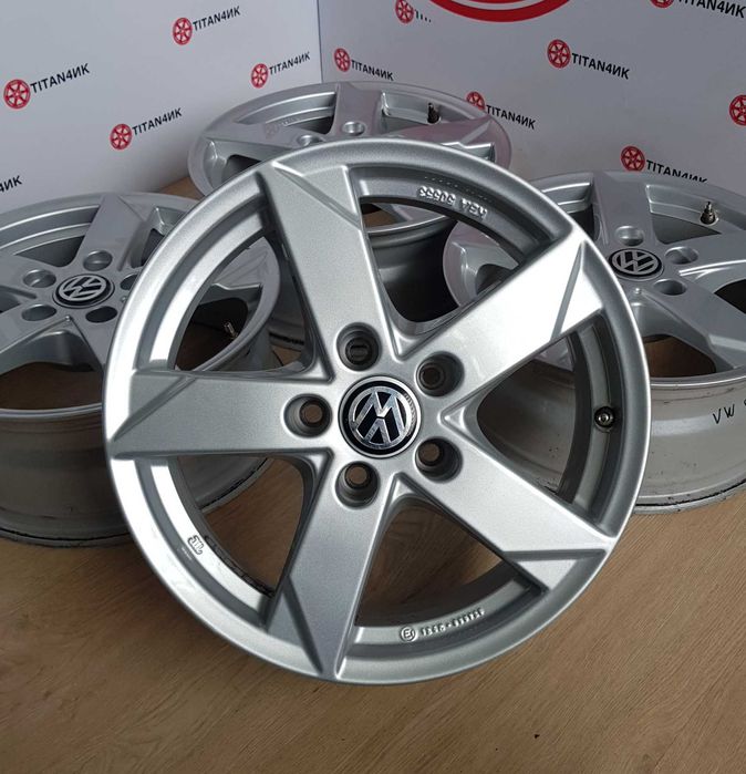 Диски VW R15 5x112 Golf Caddy Jetta Touran T4 Skoda Octavia Seat Leon ...
