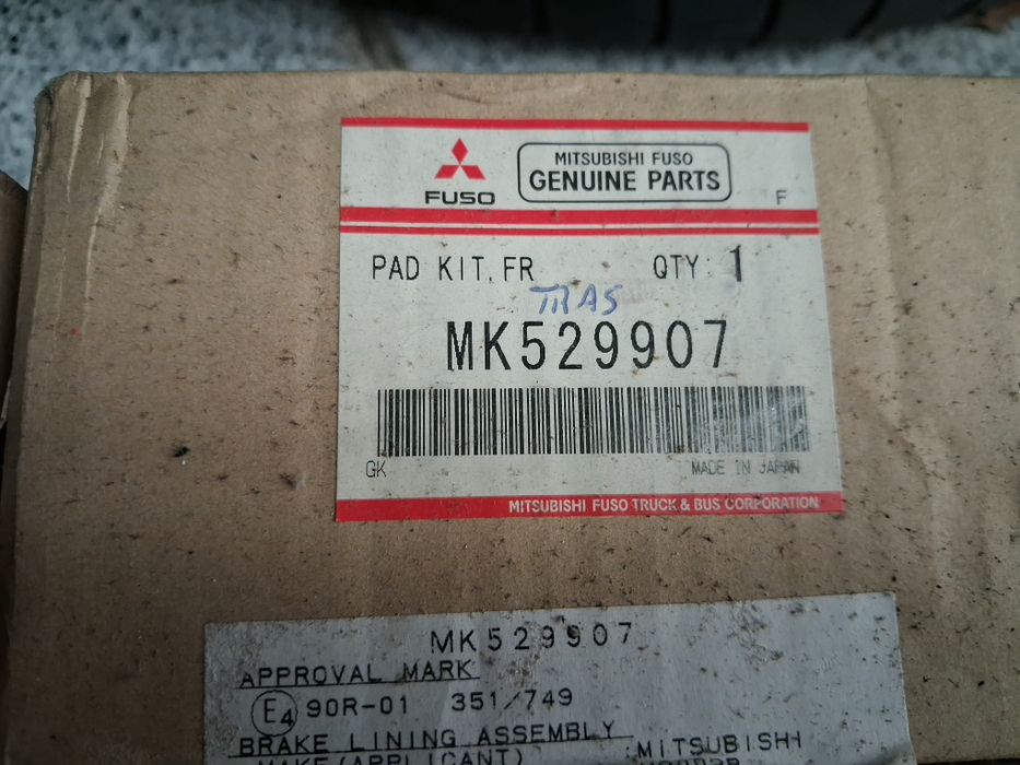 Jogo calços Mitsubishi Canter FE534
