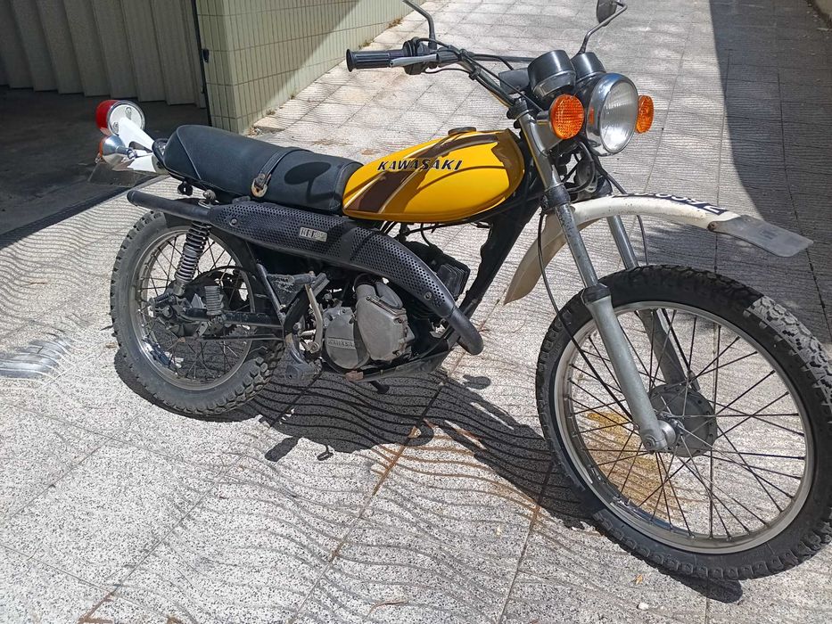 Moto Kawasaki ks 125