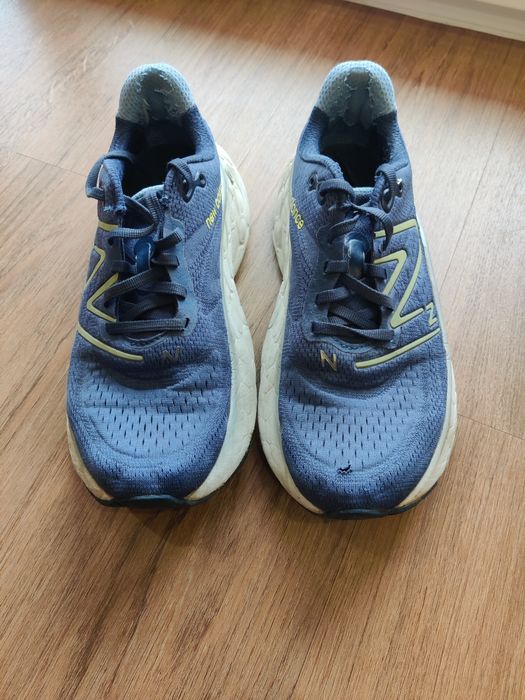 Sapatilhas New Balance Fresh Foam More v4 azul verde branco n. 40