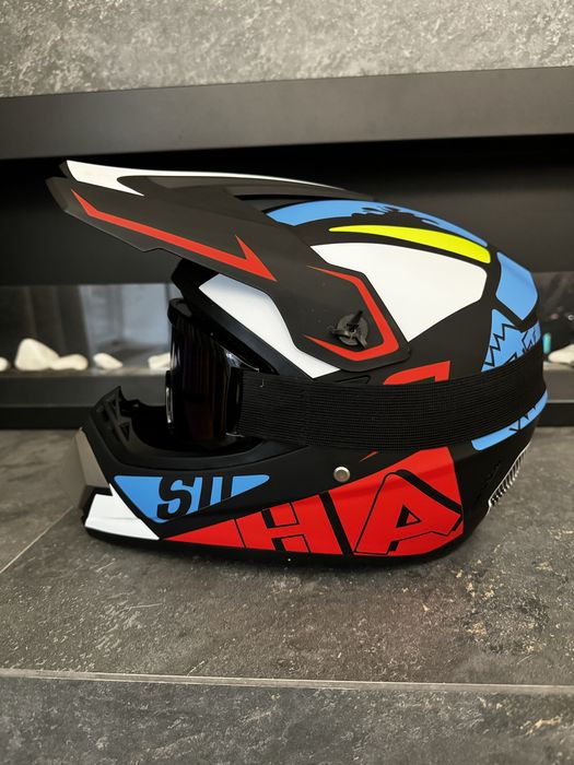 Кроссовый мото шлем ендуро