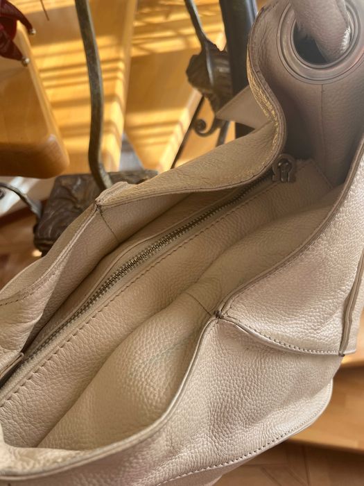 большая сумка salvatore ferragamo женская розовая кожаная нюд светлая