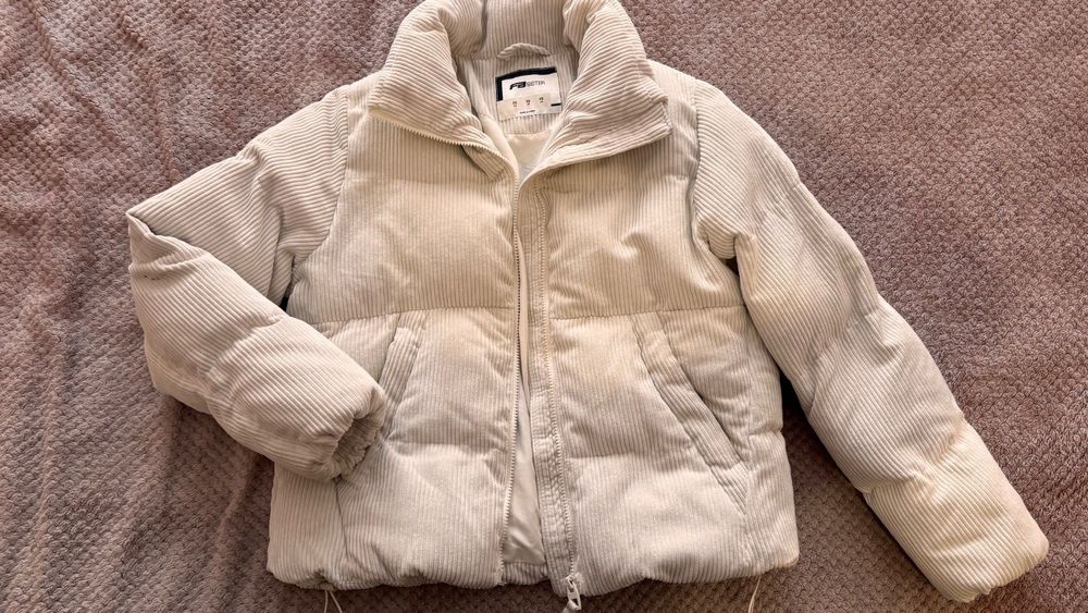 Тепла вельветова курточка бренду New Yorker. Розмір XS,