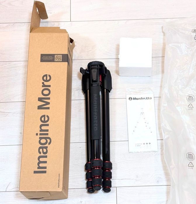 Manfrotto 190 Go! MT190GOA4US — новий професійний штатив, Made in Italy