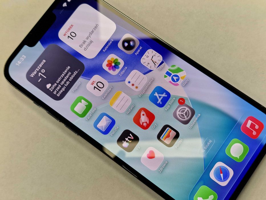 Iphone 13 PRO MAX 256GB/ Sierra Blue/ Bat 83%/ Grade A + ładowarka