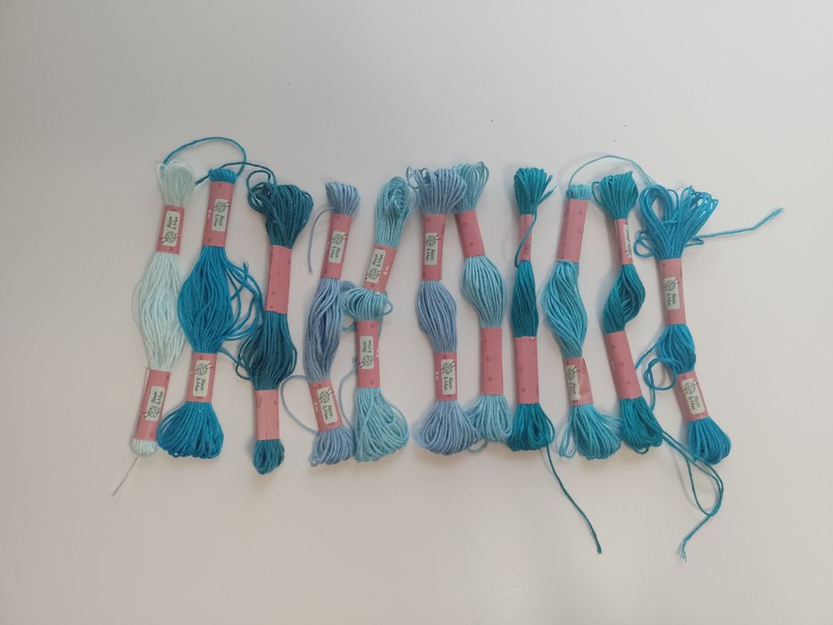 Muliny do haftu (BLUE)