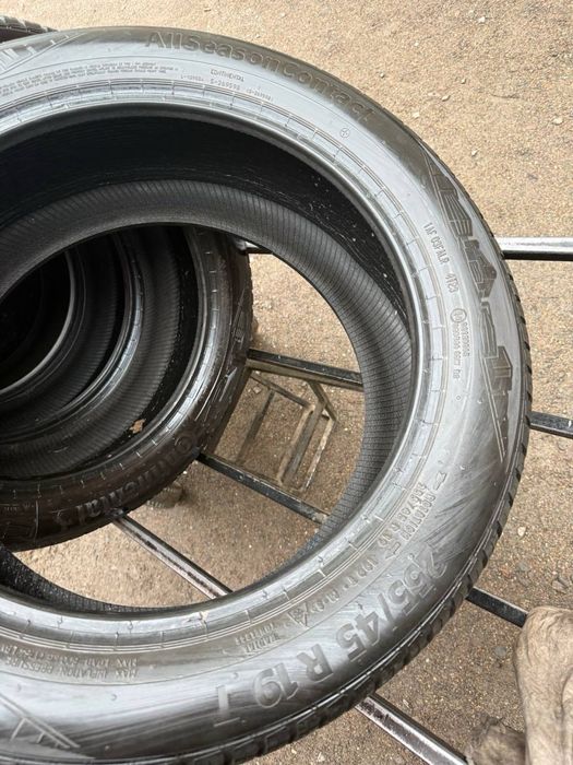 Шины бу 255 45 R 19 Continental allseason contact seal всесезон антипр