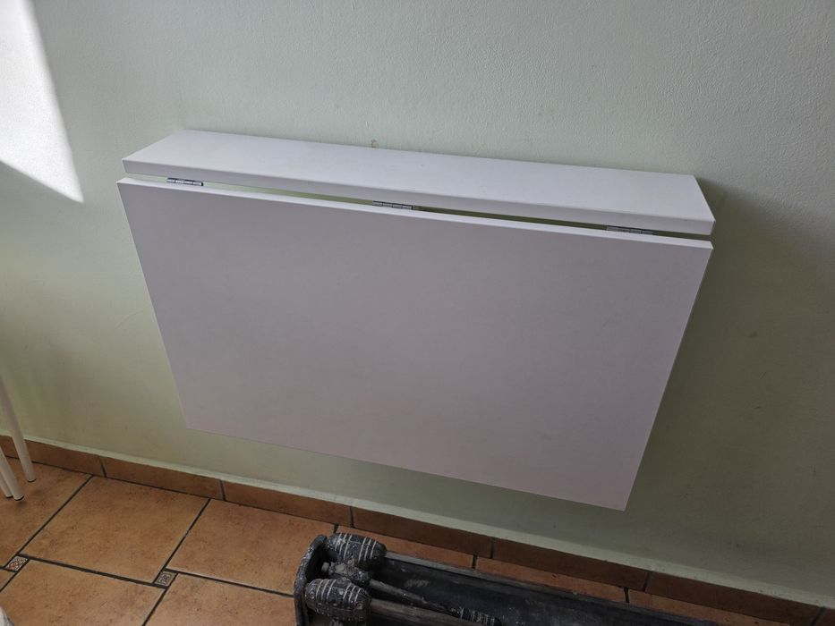 Norberg stolik skladany ścienny bialy ikea