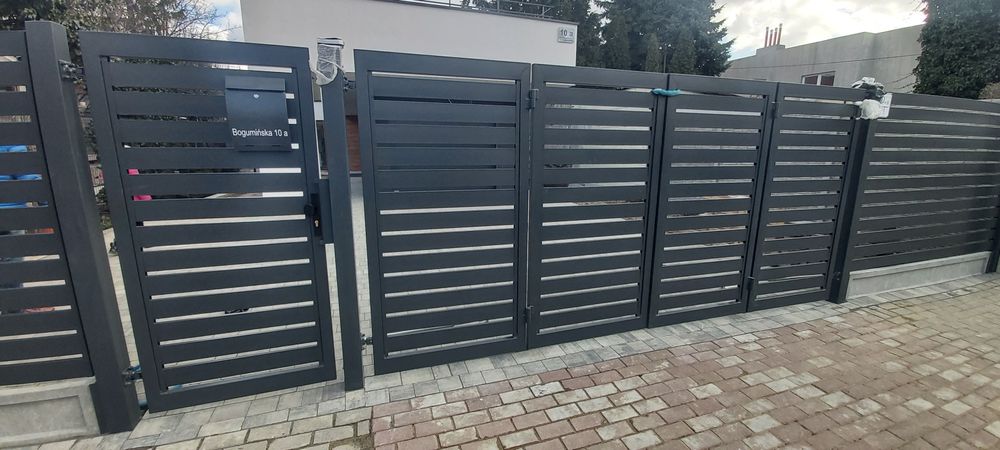 Brama harmonijkowa łamana producent