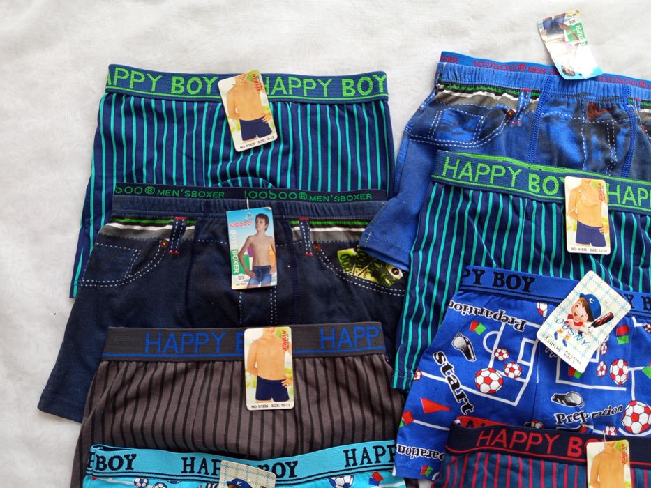 Zestaw bokserek 134/146cm 8szt