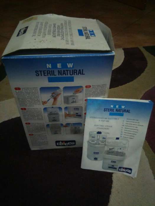 Esterilizador eléctrico a vapor chicco