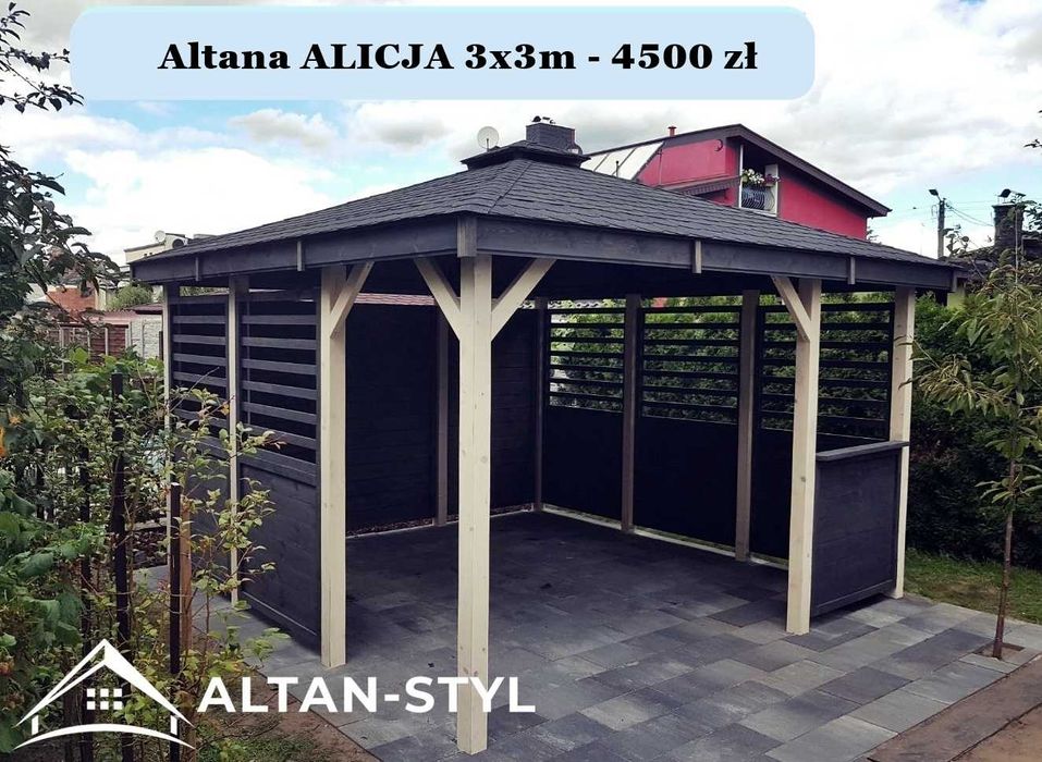 Altany, altanki, wiaty, altana ogrodowa PRODUCENT