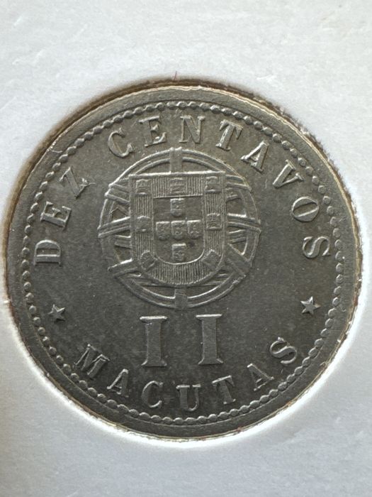 Moeda 2 Macutas 1928 Angola