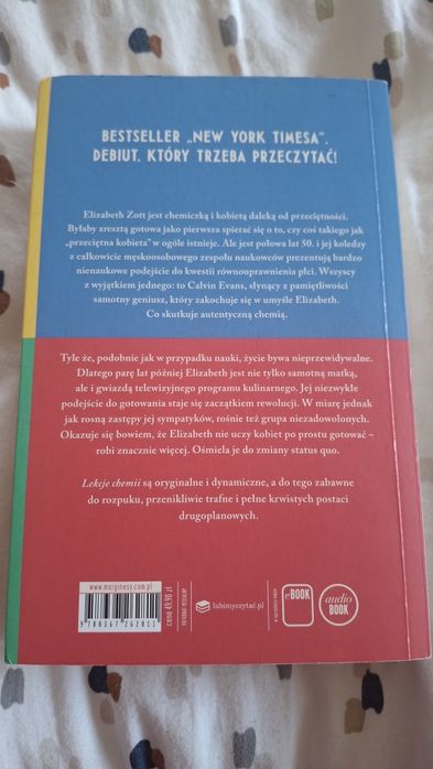 Lekcja chemii, Bonnie Garmus