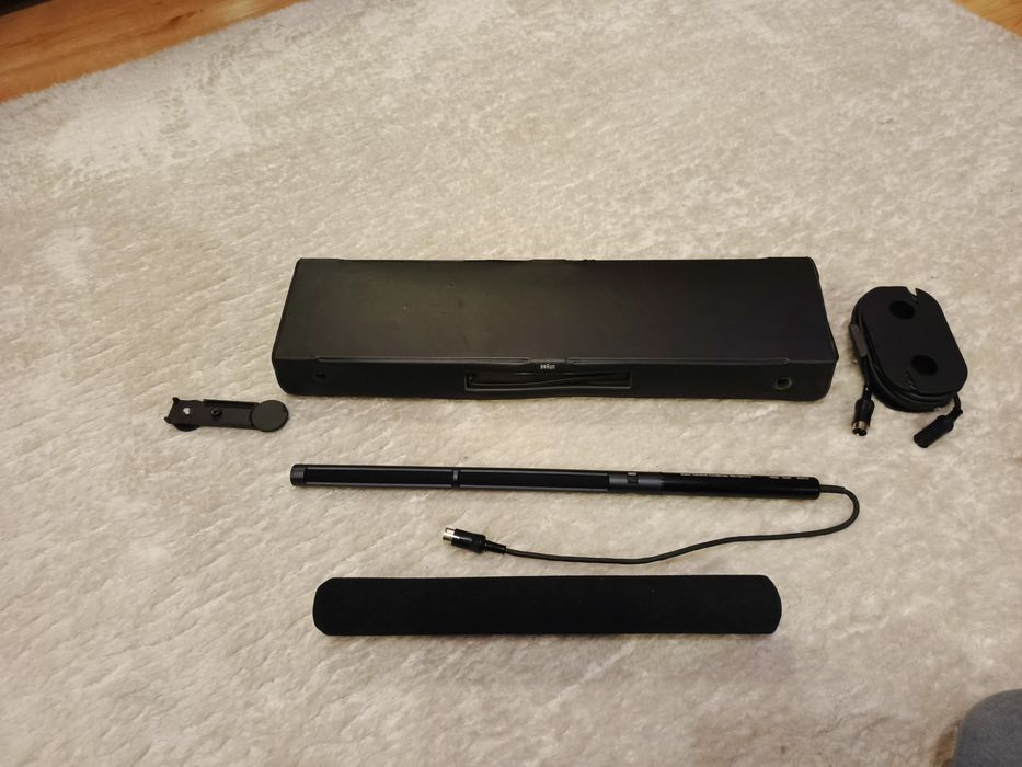 Mikrofon super cardioid Braun MSD 1000  jak nowy. Lata 80'