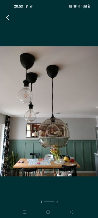 Lampa wisząca jakobsbyn ikea