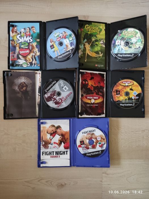 Konsola Playstation 2+ gry