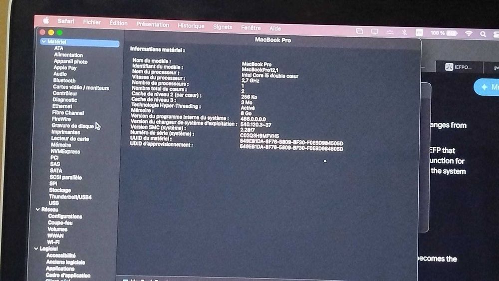 MacBook Pro Retina 13" Early 2015