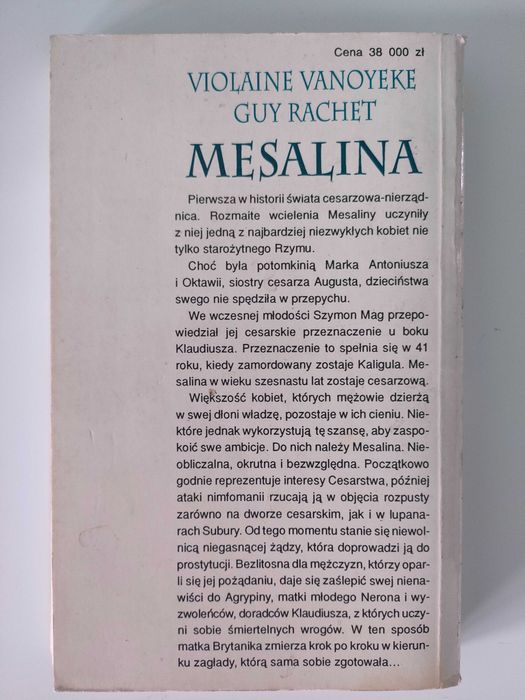Książka "Mesalina" Violaine Vanoyeke, Guy Rachet