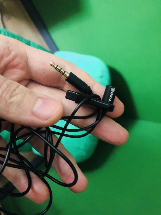 Мікрофон Boya by-m1 і вебка Microsoft hd 3000