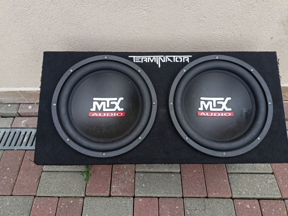 Subwoofer wzmacniacz komplet