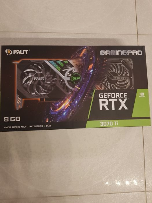 Nowa karta graficzna Palit GeForce RTX 3070 TI GamingPro 8GB