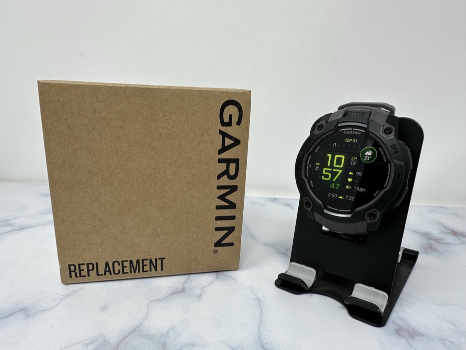 Garmin Instinct 3 AMOLED 50mm Новий Garmin Recertified Replacement