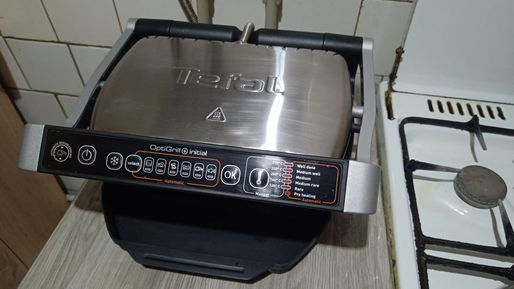 Гриль TEFAL OptiGrill+ Initial GC706D34 обмен/продажа