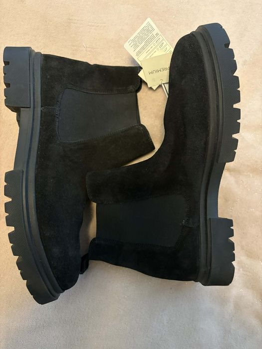 Botki zamszowe Reserved