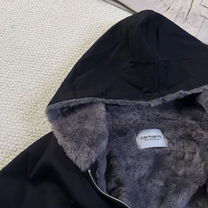 Куртка бомбер Carhartt з хутром/ тепла ккртка кархарт