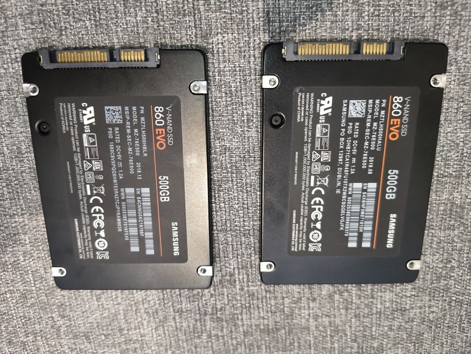 Dysk ssd Samsung 500gb super stan