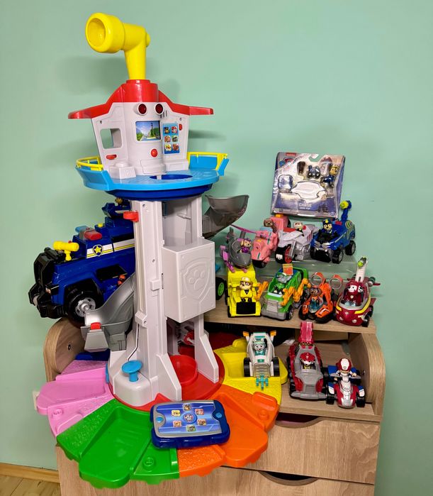 Spin master оглядова вежа баншня база щенячий патруль