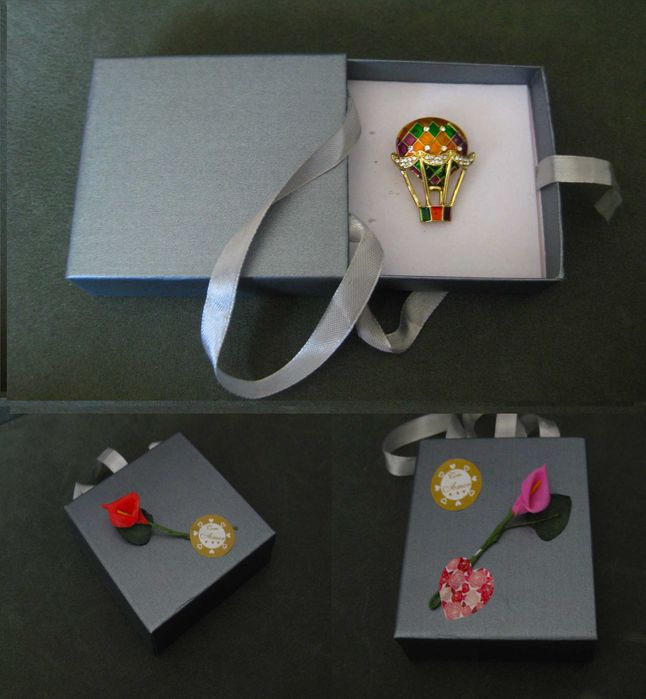 Alfinete / Broche/ Pregadeira Balão NOVO