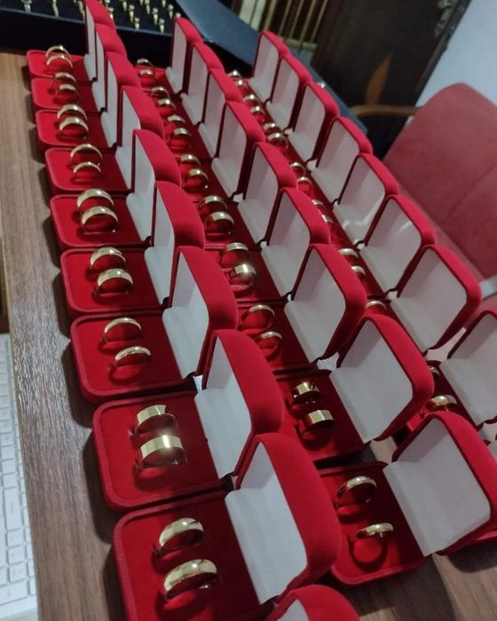 Alianças de moedas antigas que duram a vida toda