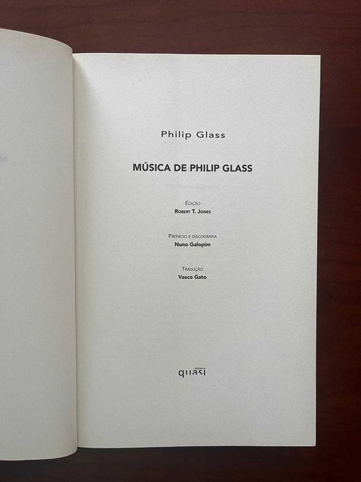 "Música de Philip Glass" de Philip Glass