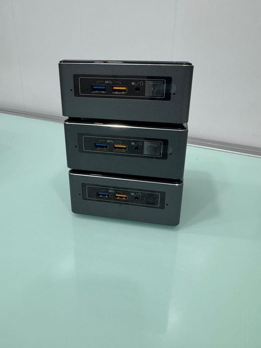 Lote 3x Intel NUC7 i5 BNH - 8GB DDR4 - SSD 120GB - i5-7260 @ 2.20GHz 7th Gen