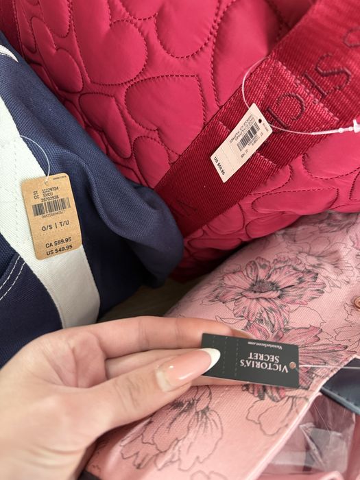 Сумка Victoria’s Secret, шопер вікторіа сікрет Pink, оригінал