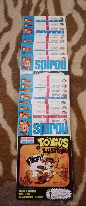 BD Spirou - 32 Revistas  - Edição Portuguesa de 1979 completo