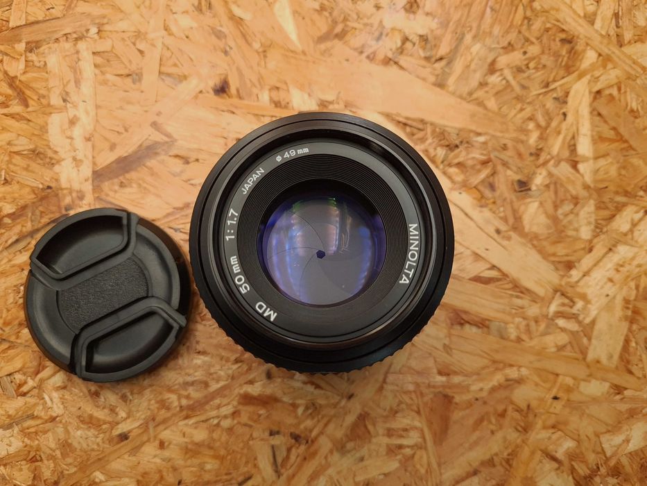 Minolta MD 50mm 1.7  Gwarancja