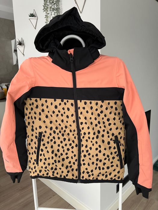 kurtka narciarska dziewczęca 152 cm