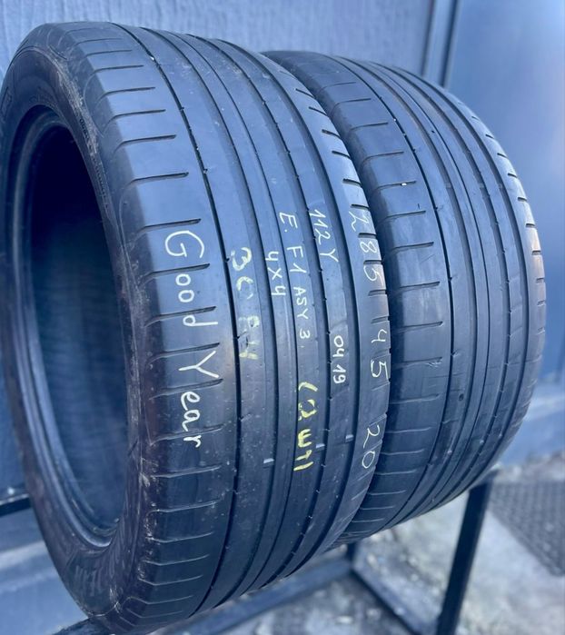 Шини  285/45 r20 Goodyear літо б/у