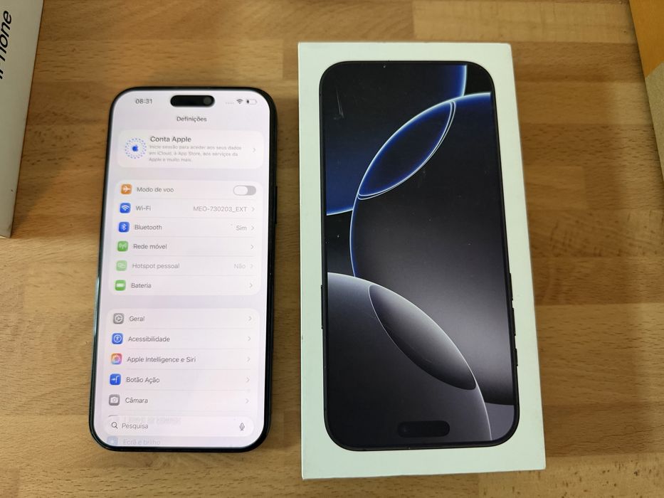 Iphone 16 pro max versao 256gb desbloqueado(ACEITO RETOMA)