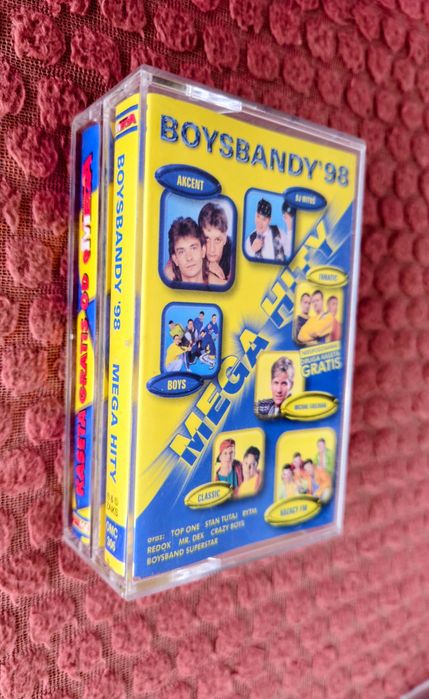 Boysbandy '98 Mega Hity + Kaseta gratis od Omega Music oryginalne MC