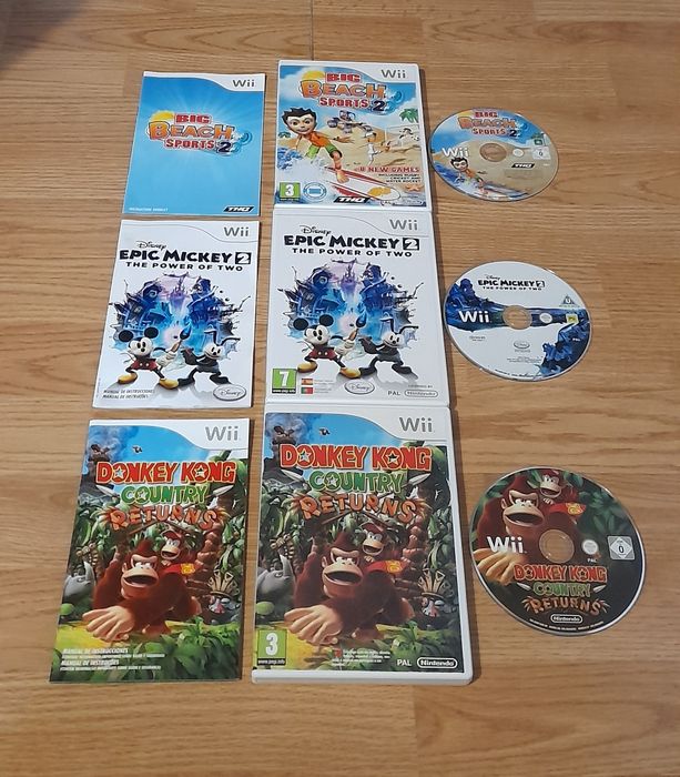 Jogos Nintendo Wii (Originais/Completos WII/WII U)